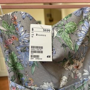 H&M strapless jumpsuit